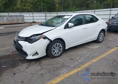 2019 Toyota Corolla Le из США, поврежденный, VIN 5YFBURHE3KP936365